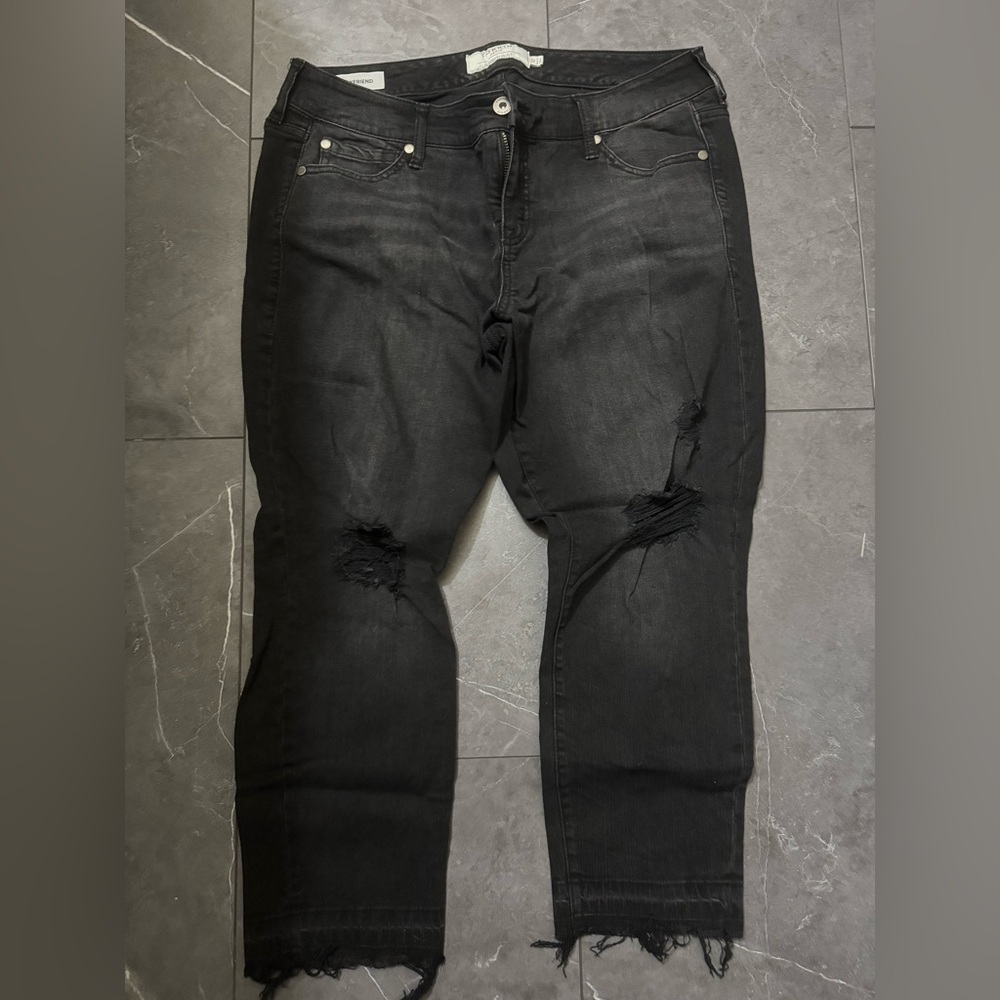 Torrid Boyfriend Black Denim